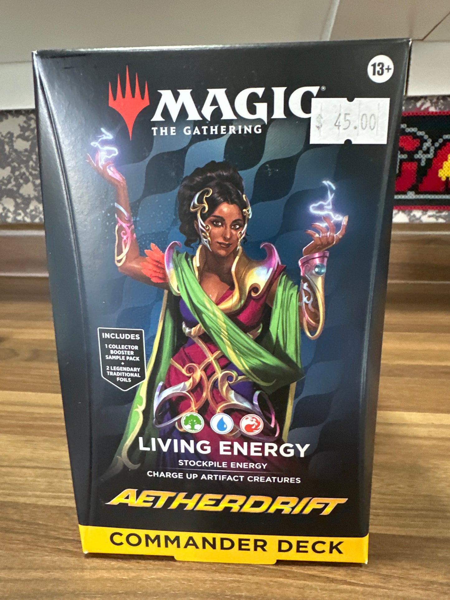 Aetherdrift Living Energy Commander Deck