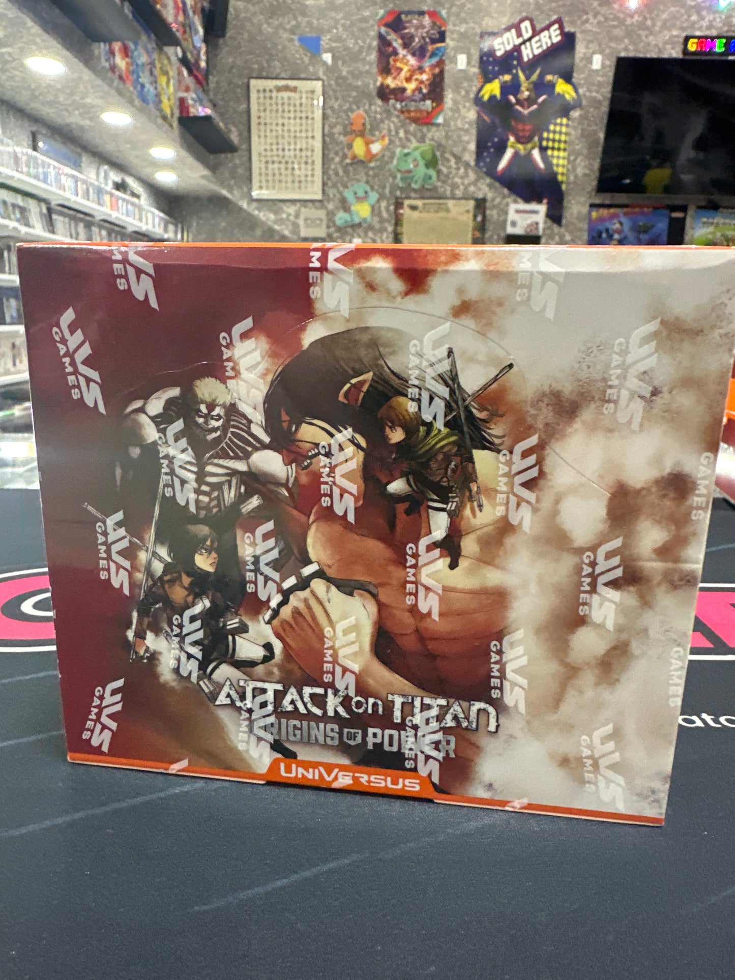 Attack on Titan Origins of Power Booster Box