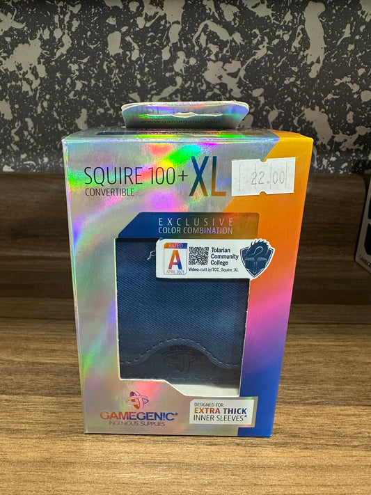 Squire 100+ XL Deck Box Blue/ Orange