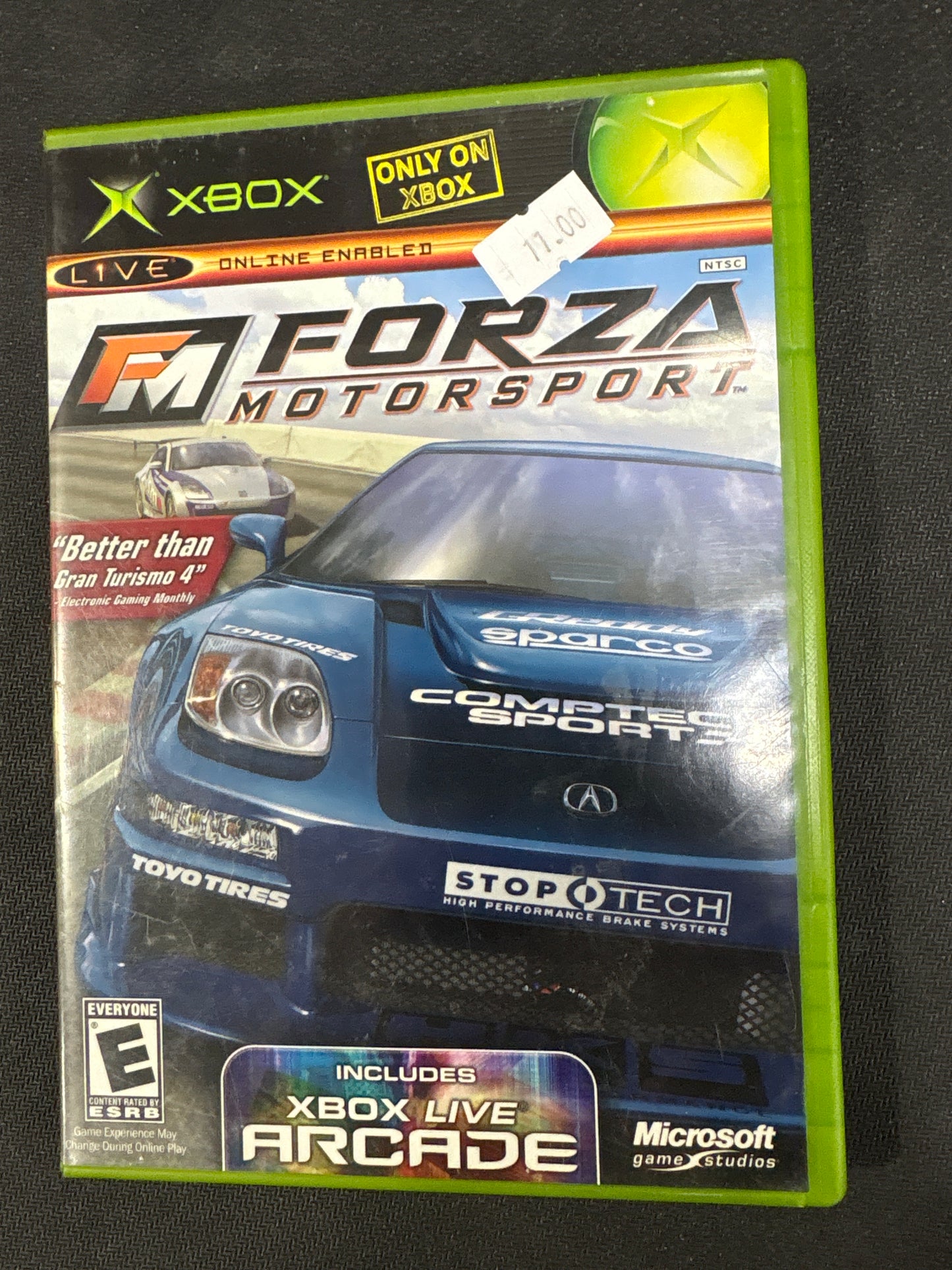 Forza motorsports Xbox not for resale