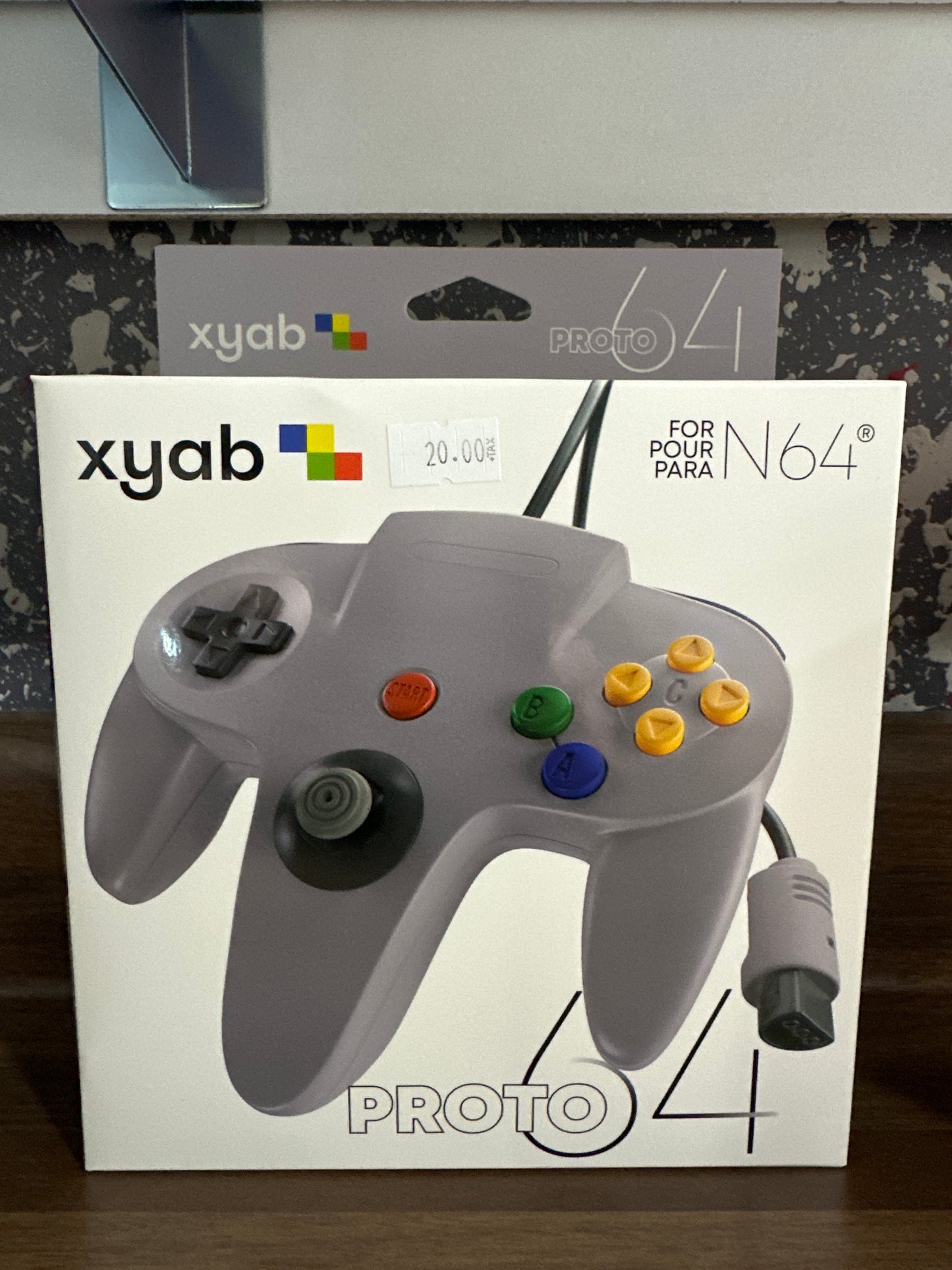 Grey N64 Controller