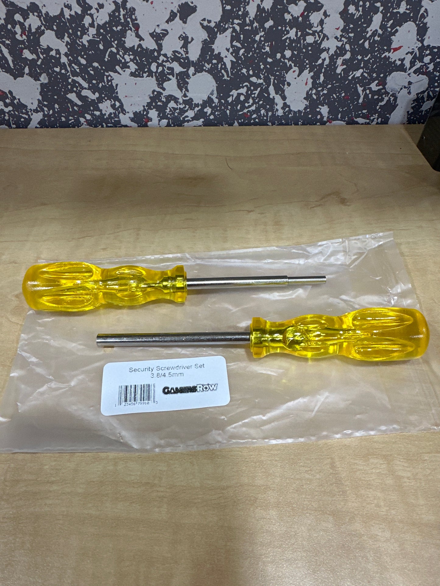 Security Screwdriver Set 3.8/4.5mm