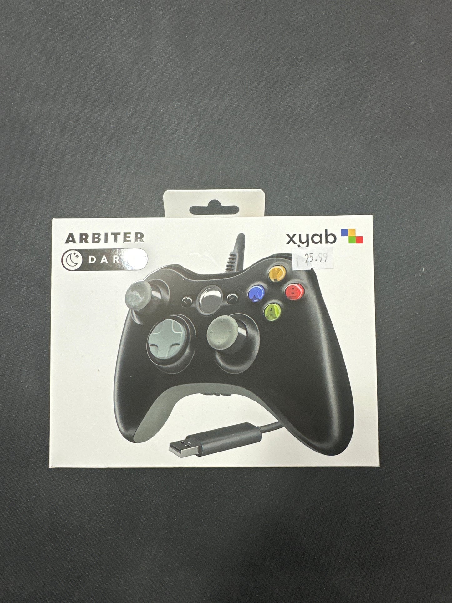 Black Xbox 360 Wired Controller