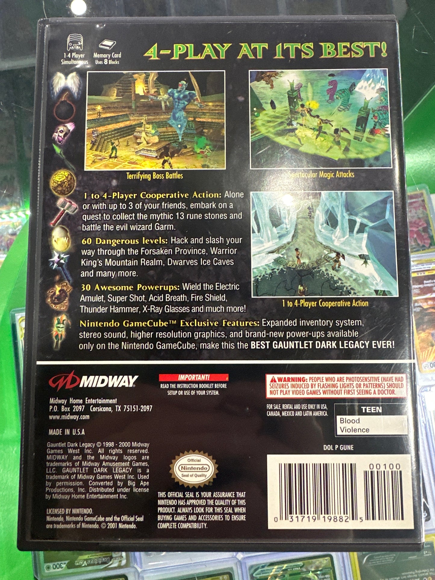 Gauntlet Dark Legacy *COSMETIC DAMAGE*