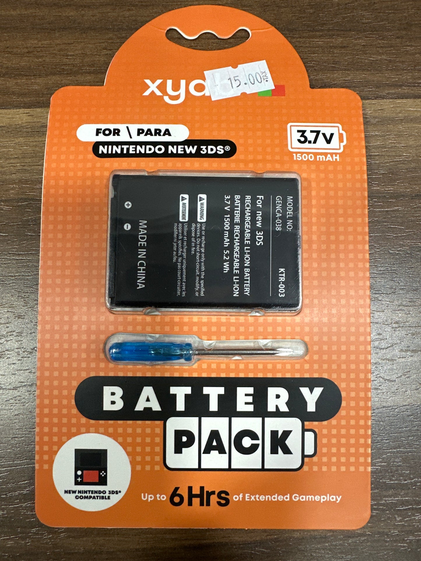 Battery Pack Nintendo New 3DS