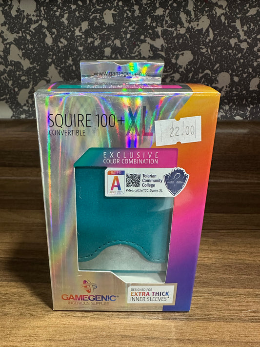 Squire 100+ XL Deck Box Teal/Pink