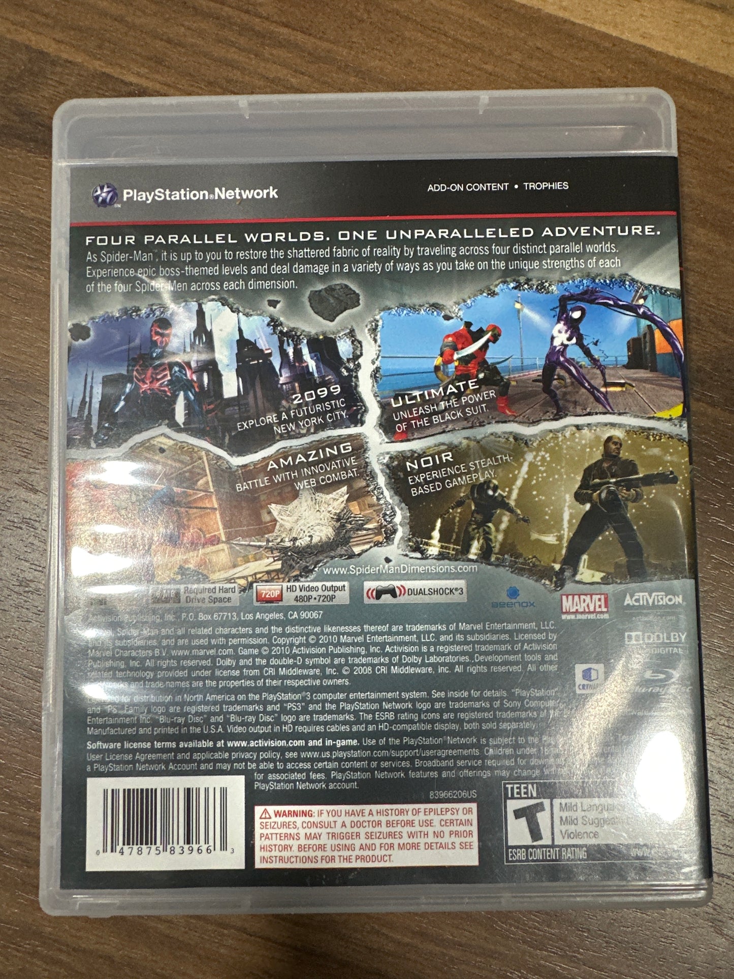 Spider-Man Shattered Dimensions