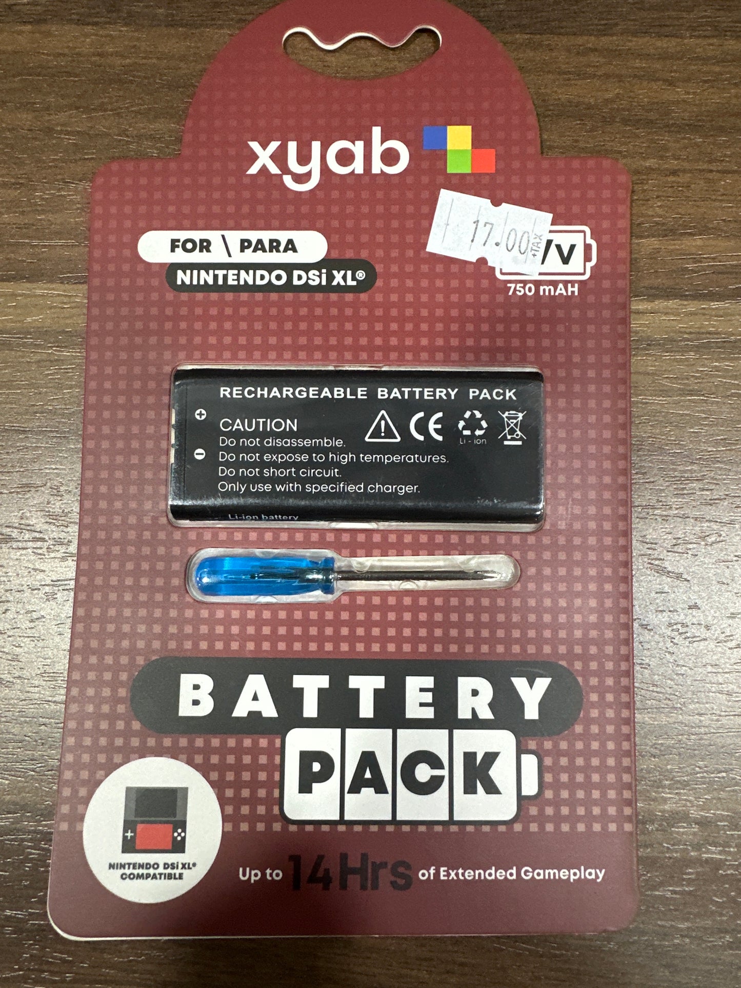 Battery Pack Nintendo DSI XL