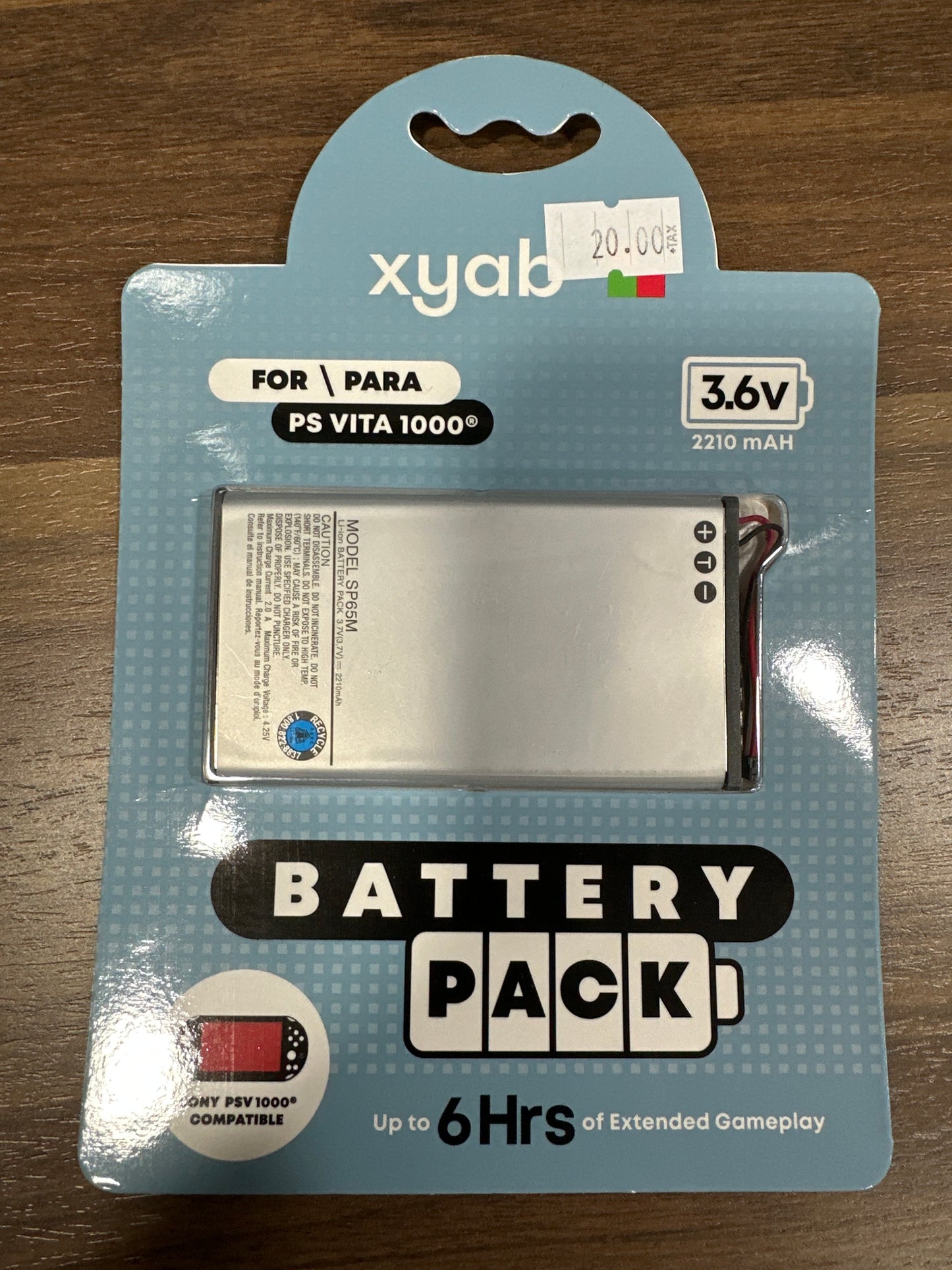 Battery Pack PS Vita 1000