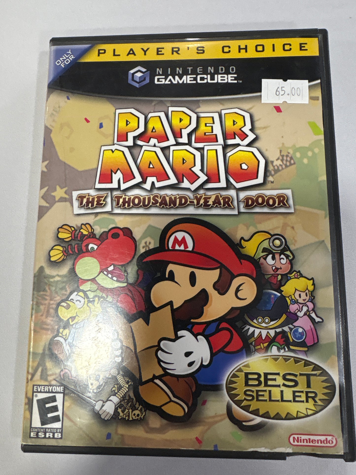 Paper Mario The thousand year Door Best Seller / Player’s choice