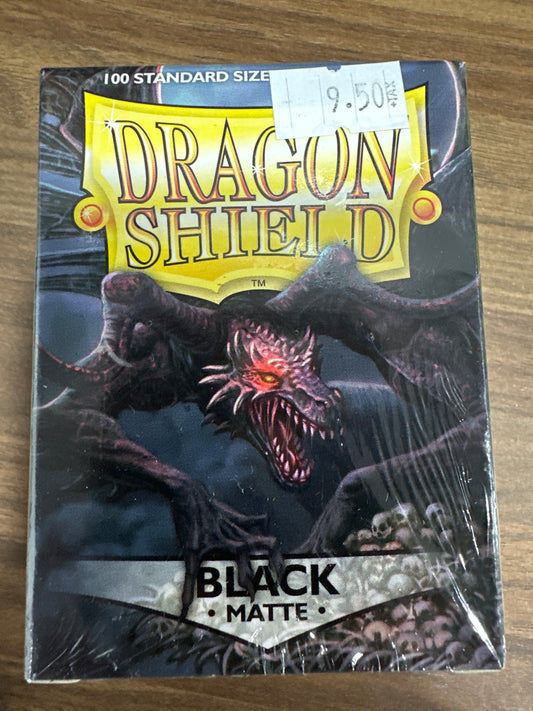 Dragon Shield Black Matte Sleeves