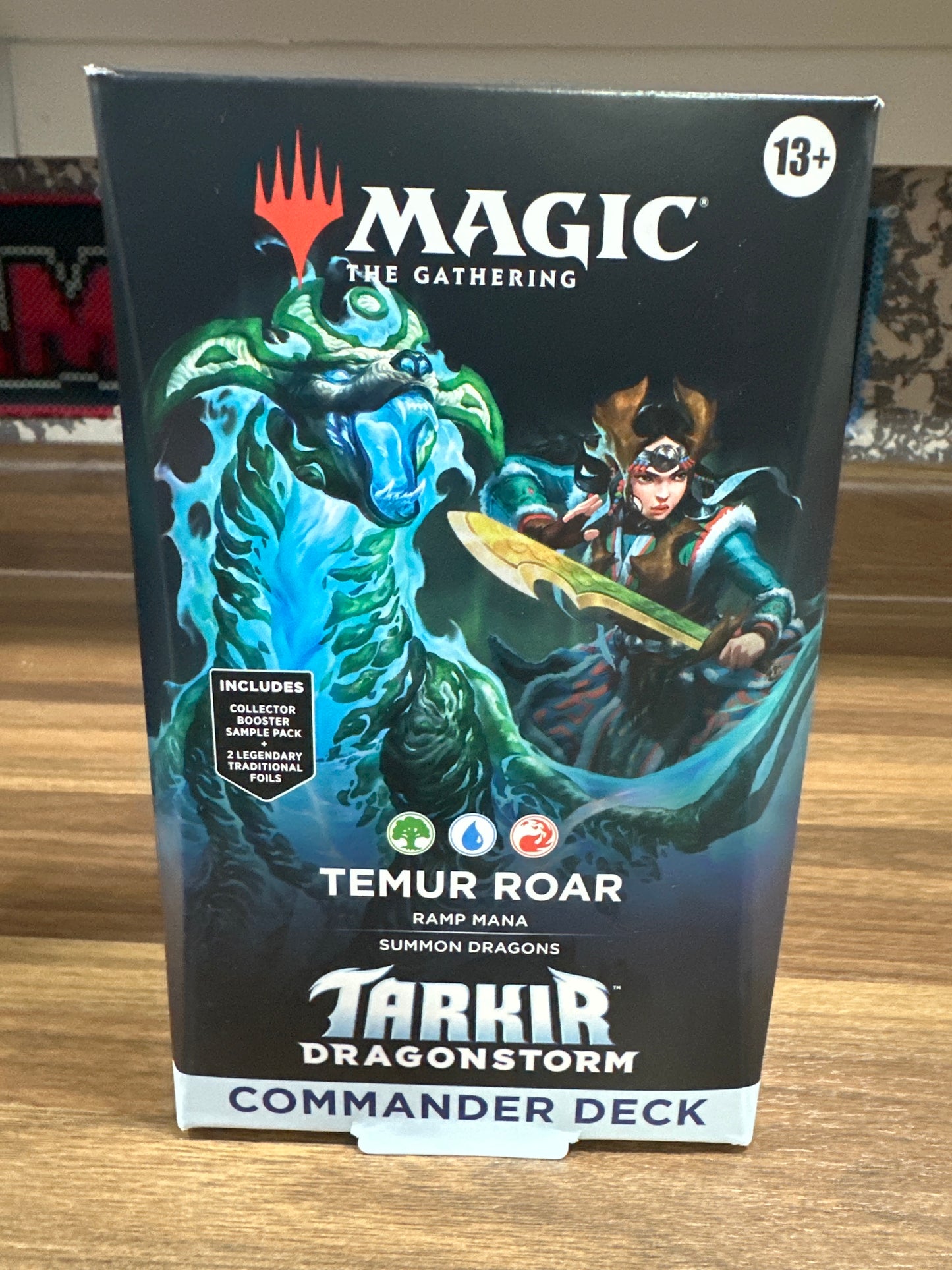 Temur Road Tarkir Dragonstorm Commander deck