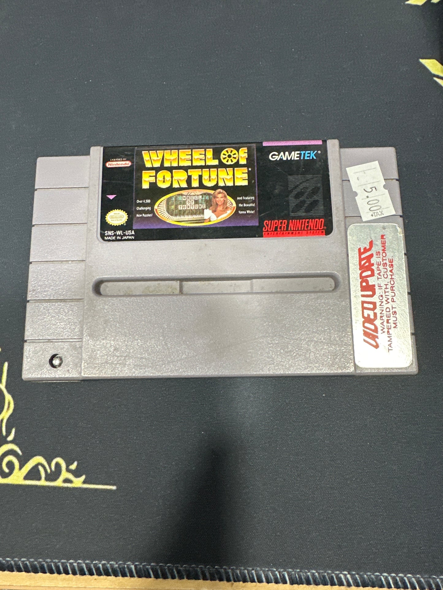 Wheel of Fortune Cosmetic Flaws