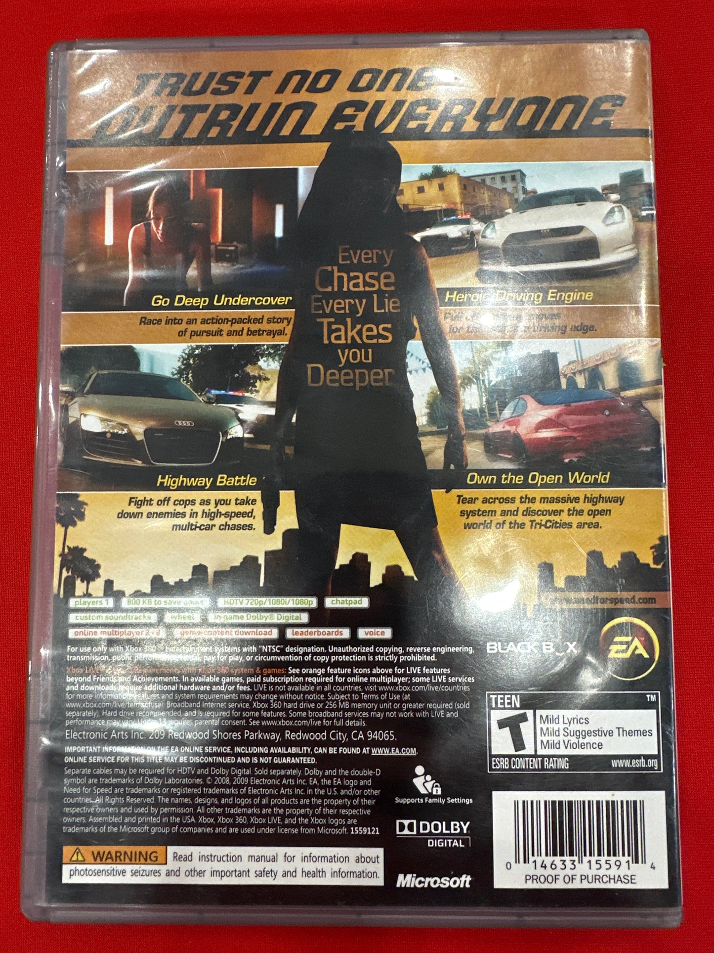 Need For Speed Undercover Platinum Hits