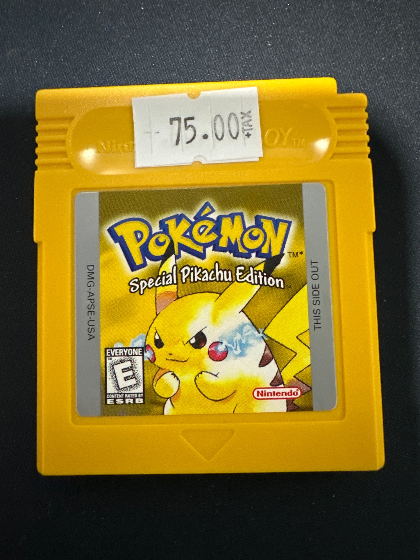 Pokémon Yellow First Print