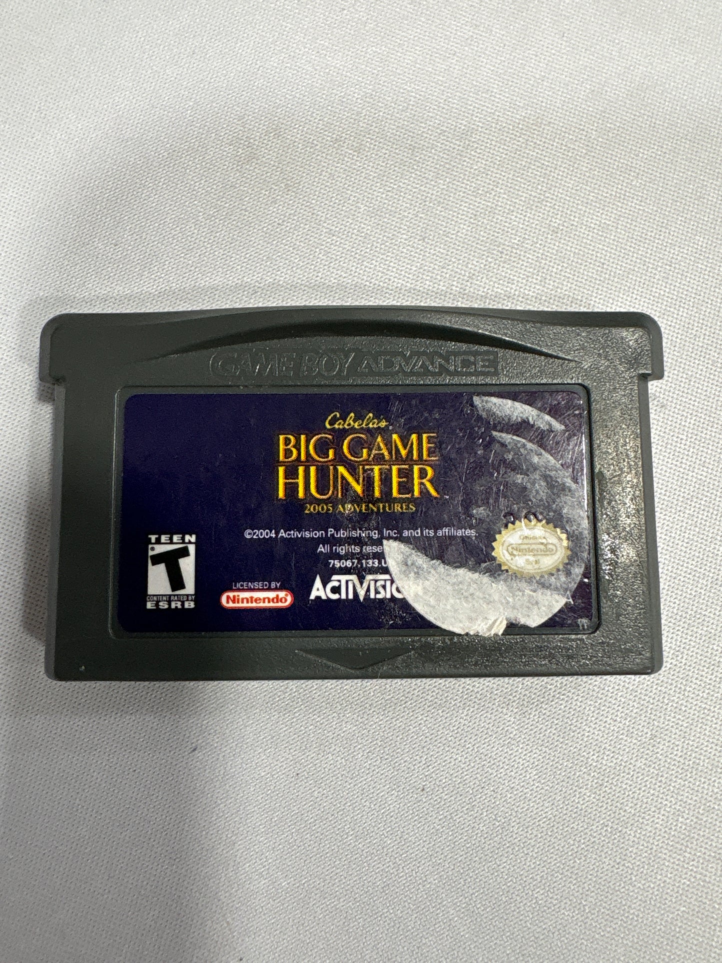 Cabelas Big Game Hunter 2005 Adventures GBA(damaged label)