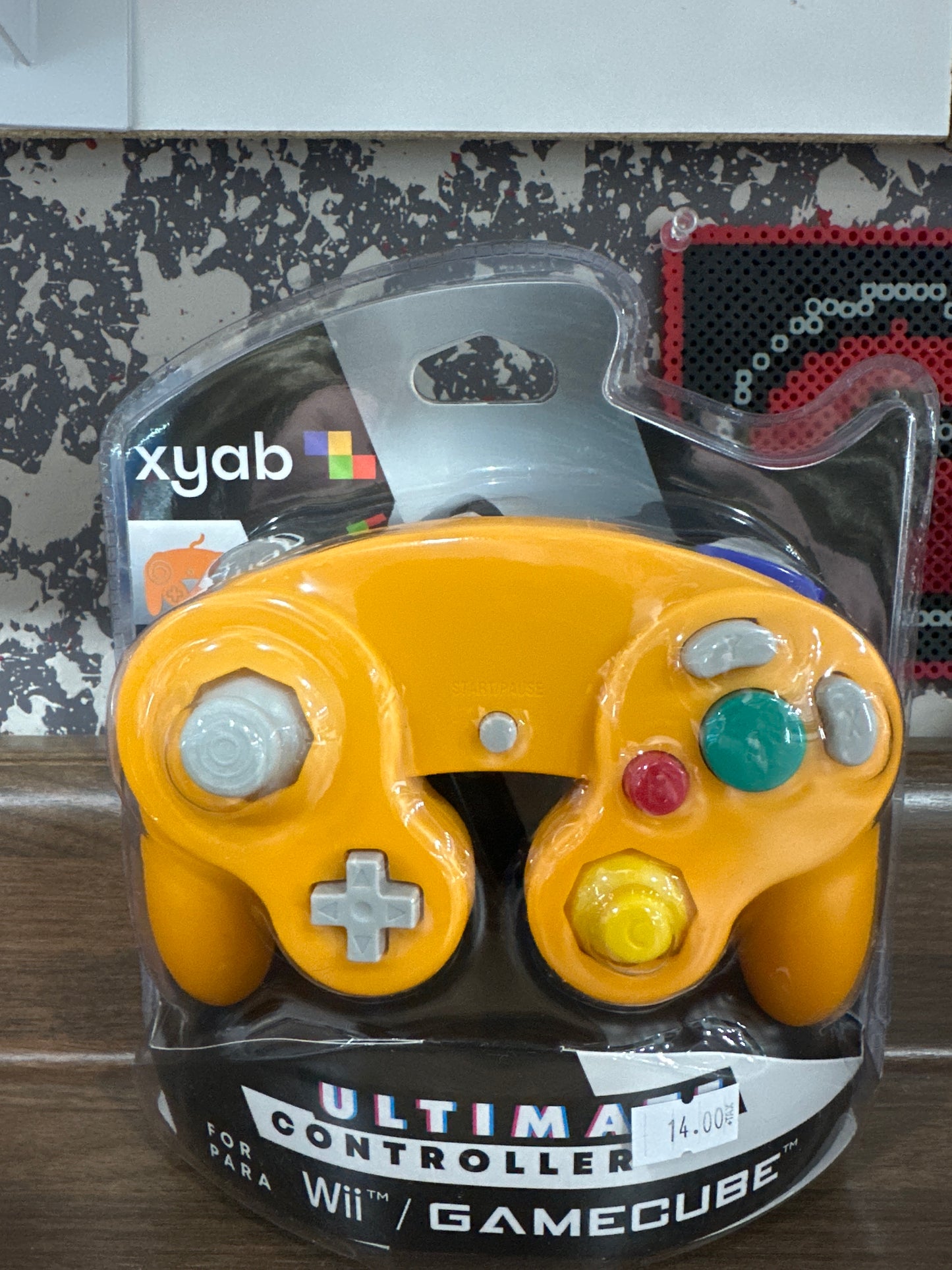 Orange GameCube Controller