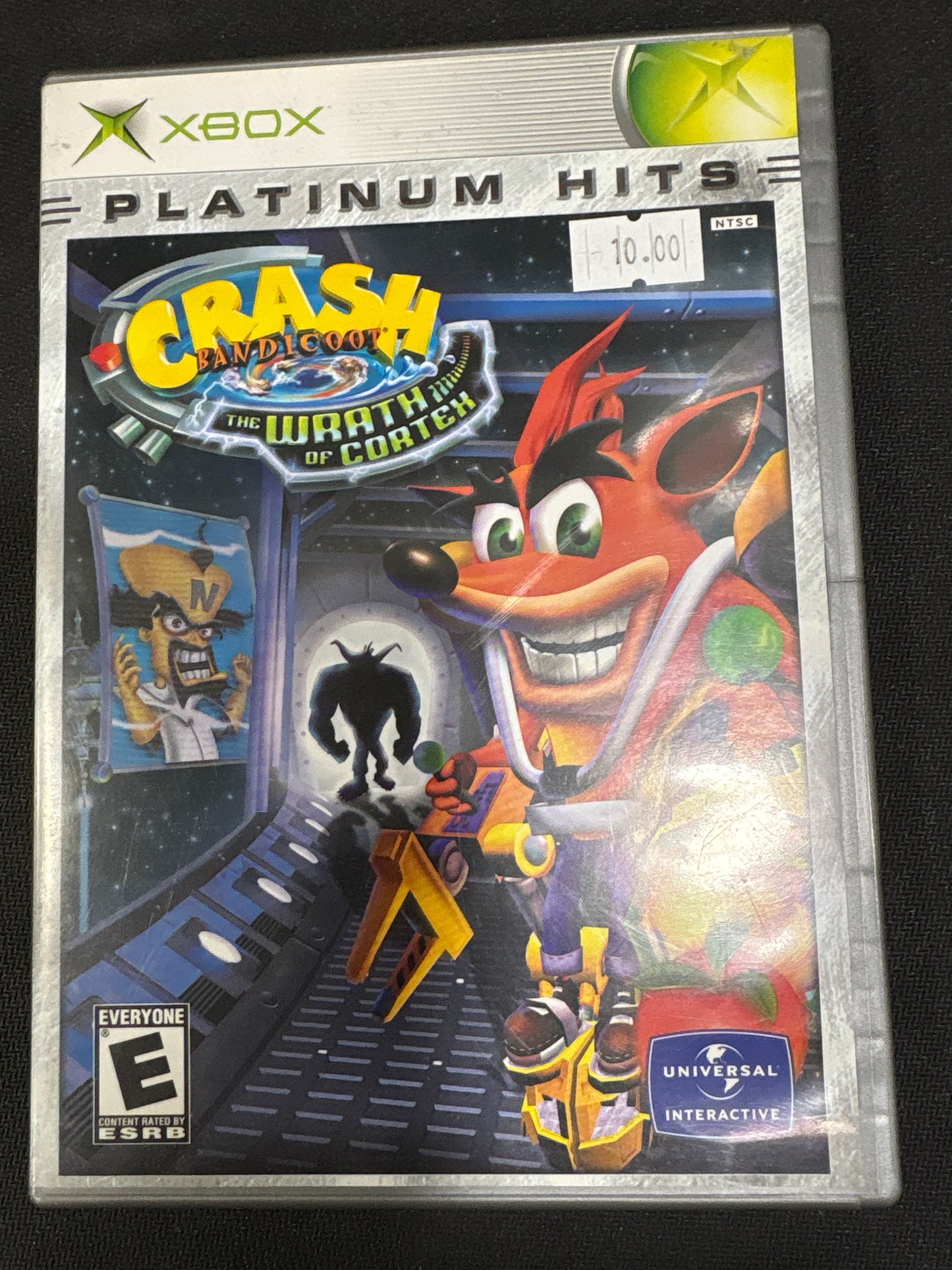 Crash Bandicoot The Wrath of Cortex Platinum hits Xbox