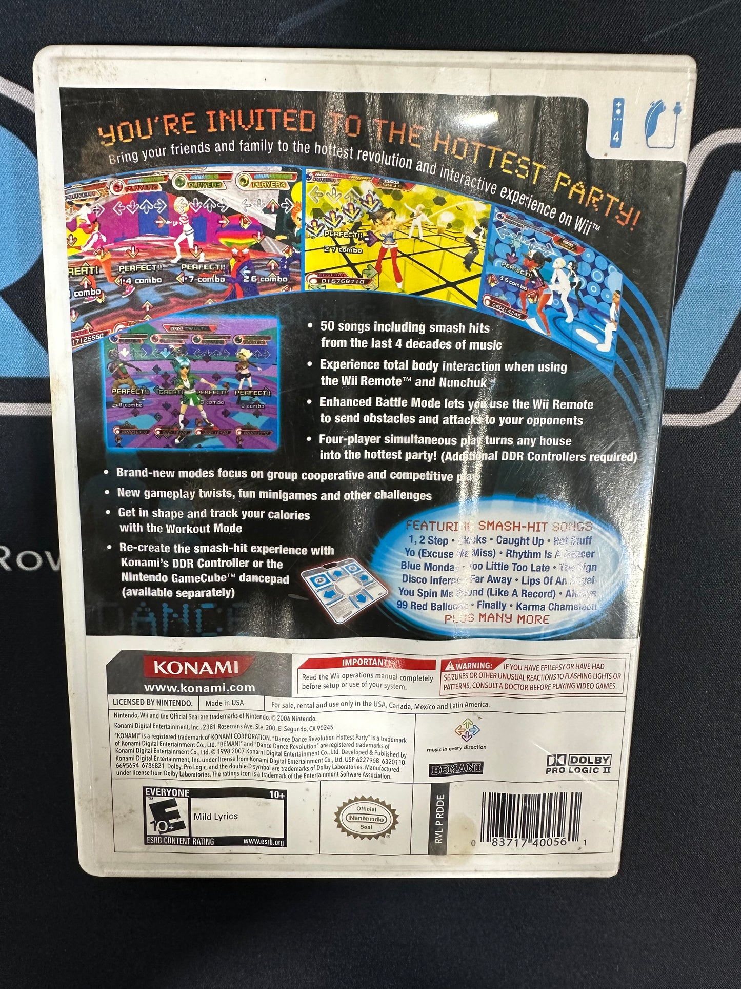 Dance Dance Revolution Hottest Party Wii