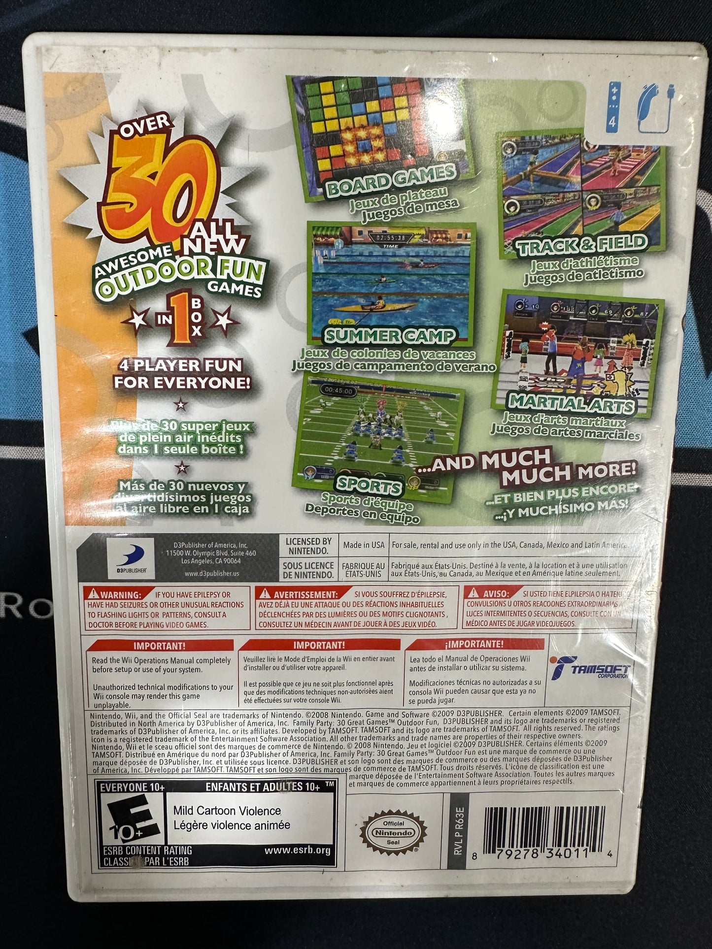 Family Party: 30 Great Games Outdoor Fun Wii