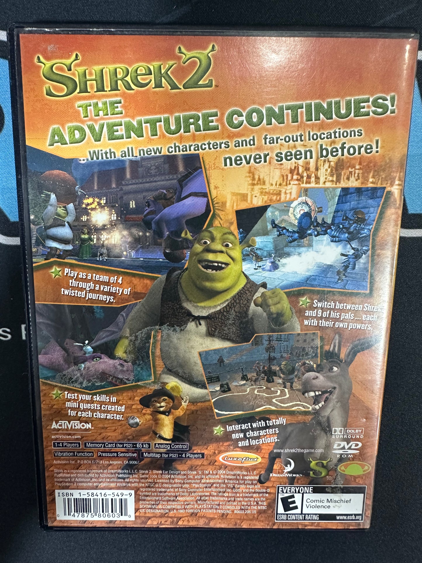 Shrek 2 PS2