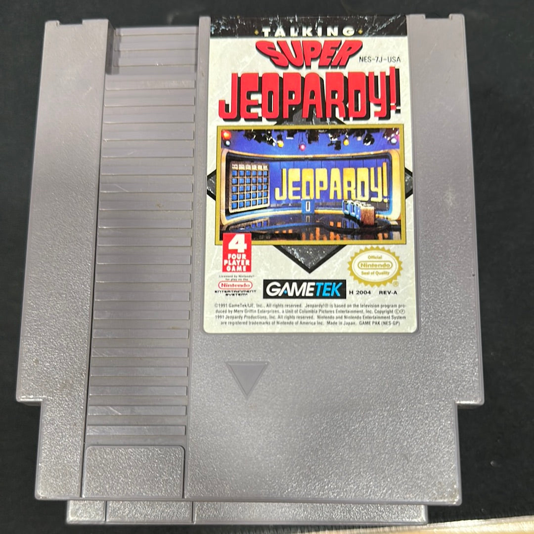 Talking super jeopardy