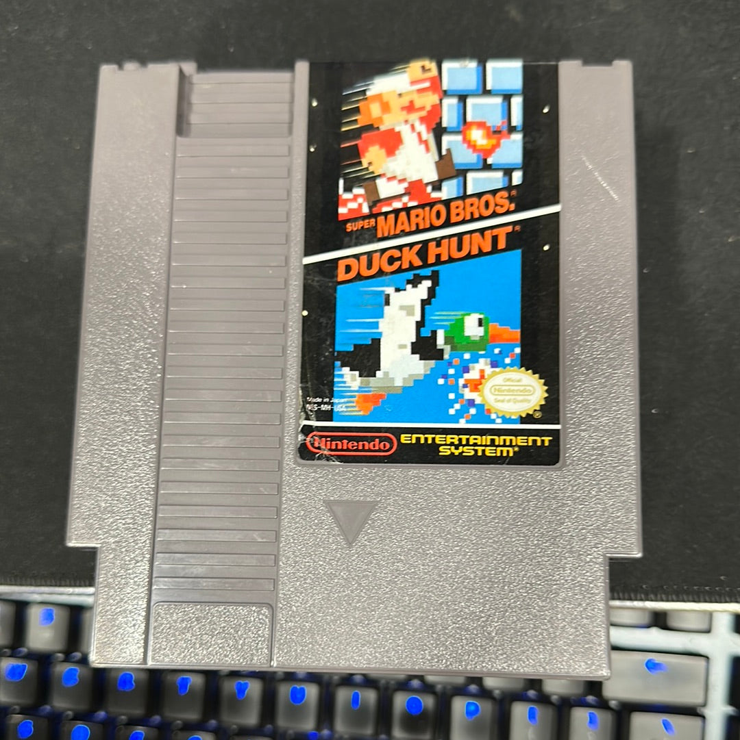 Super Mario bros and duck hunt