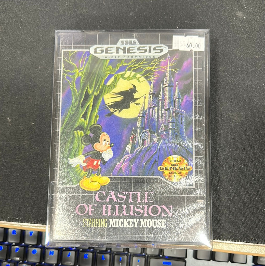 Castle of Illusion starring Mickey Mouse cib
