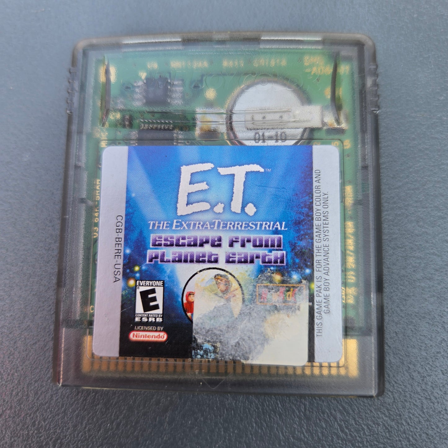 ET Escape from planet earth GBC
