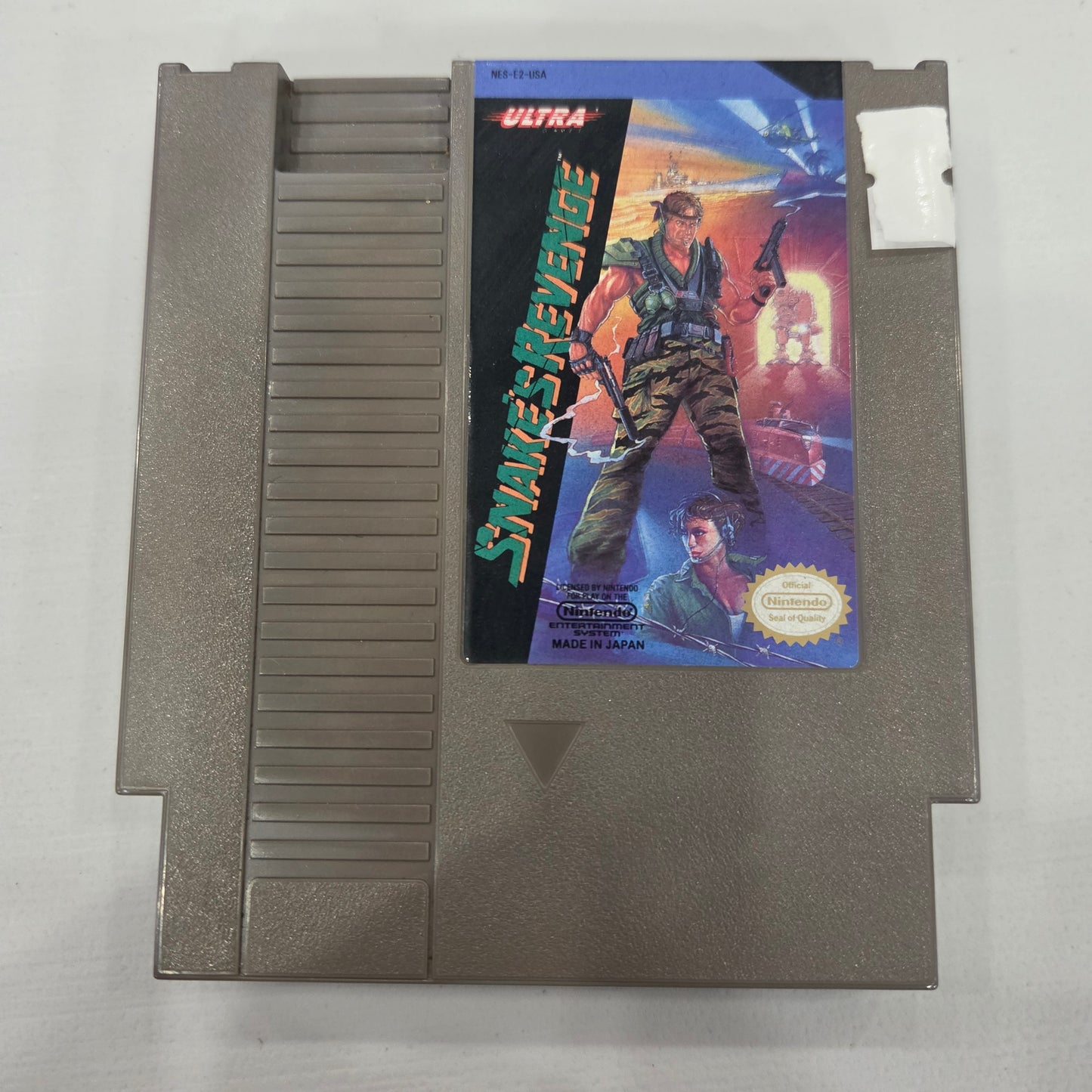 Snakes Revenge NES Cosmetic flaws