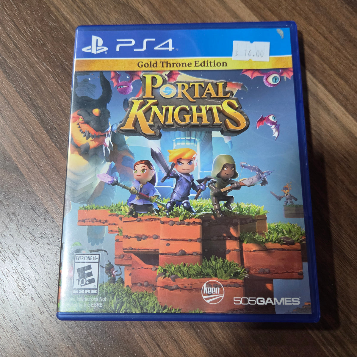 Portal Knights Gold Throne Edition