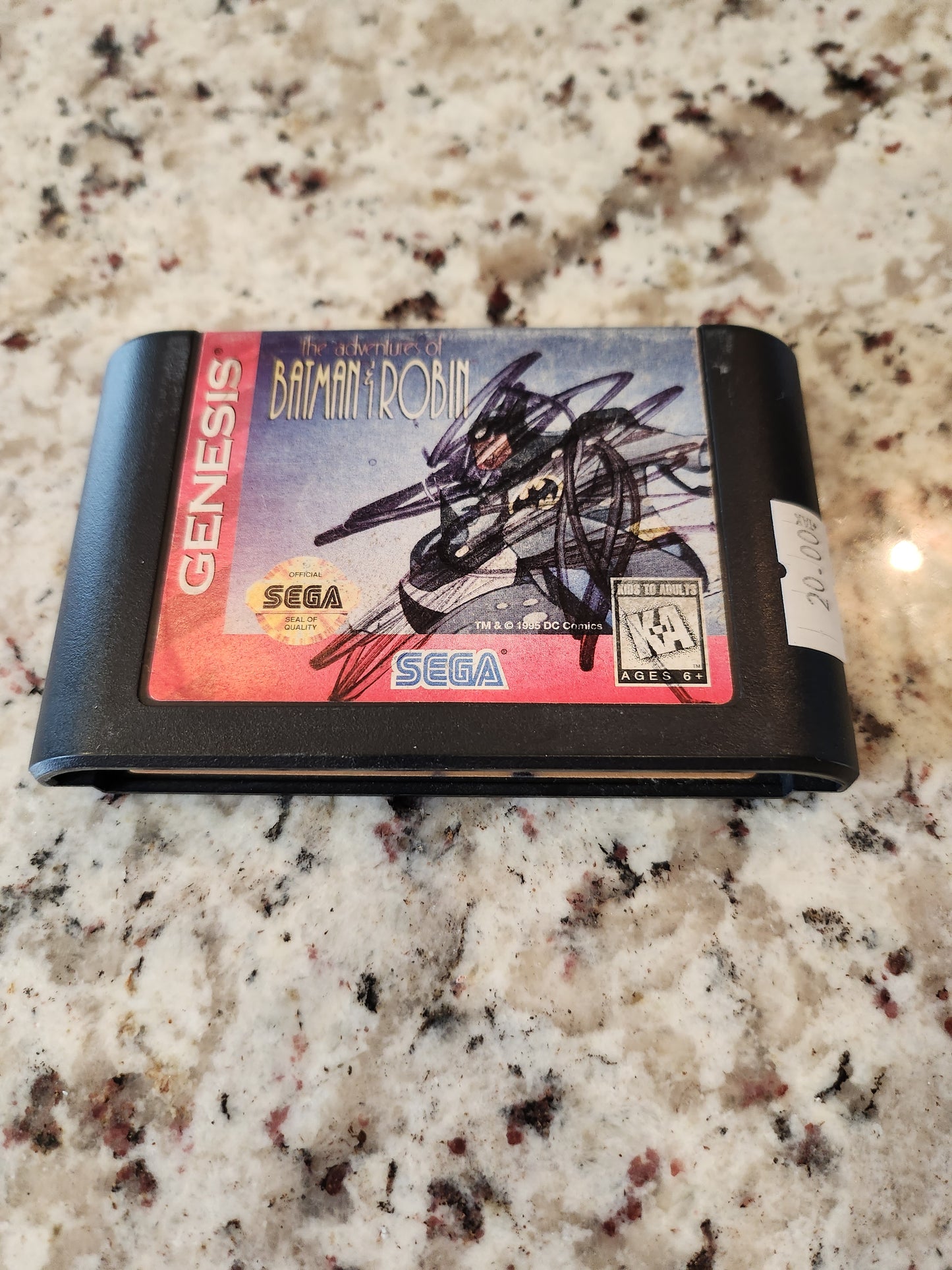 Batman and Robin genesis Cosmetic Flaws