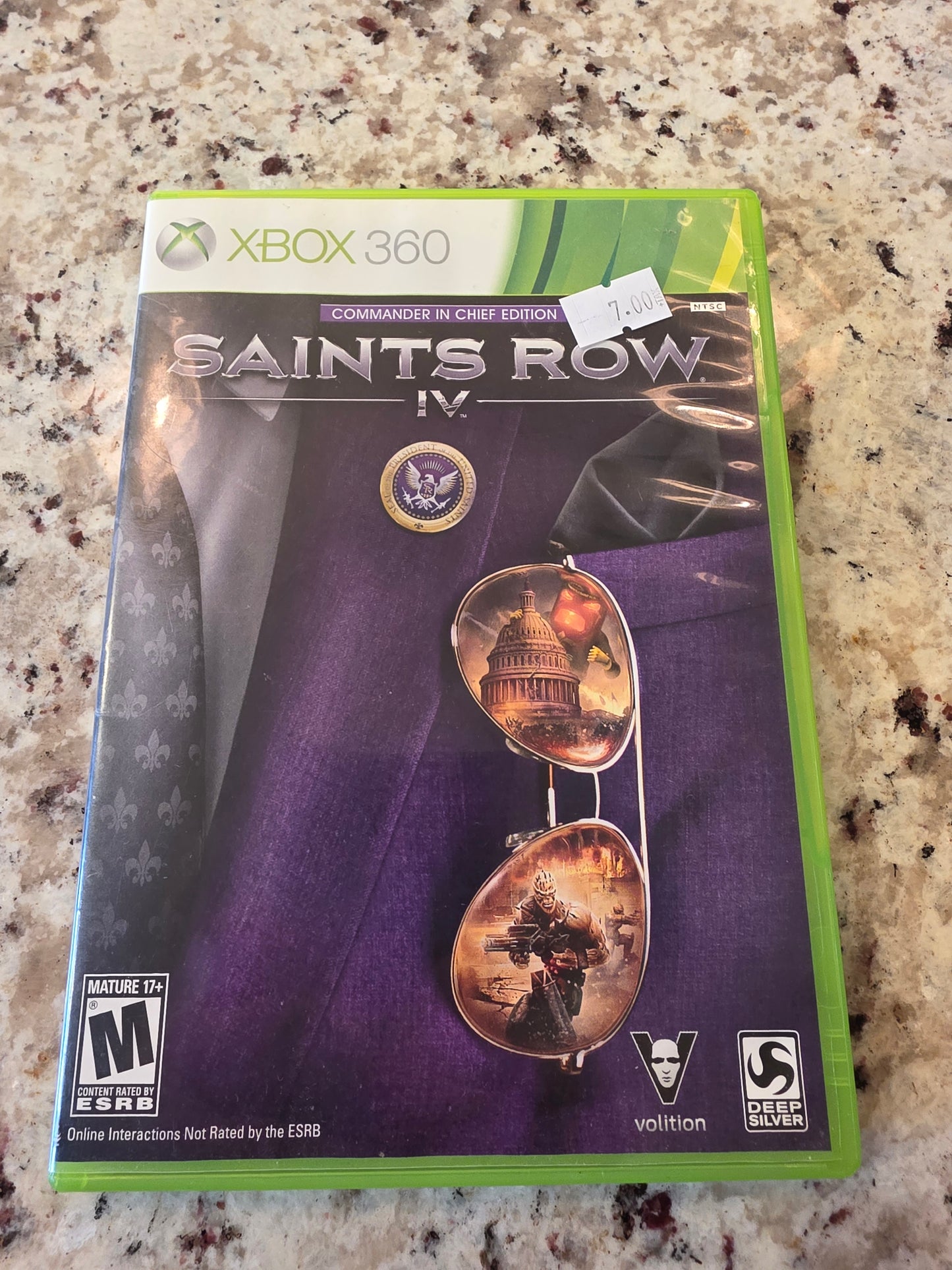 Saints row IV commander in chief edition xbox 360