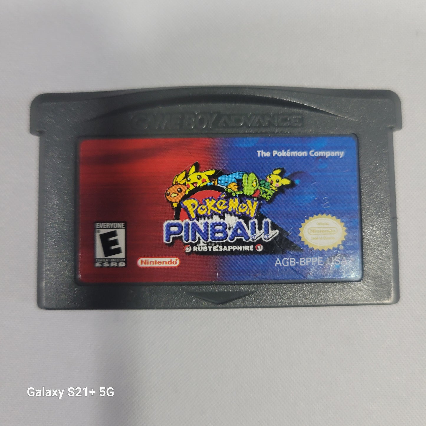 Pokemon Pinball Ruby and Sapphire GBA