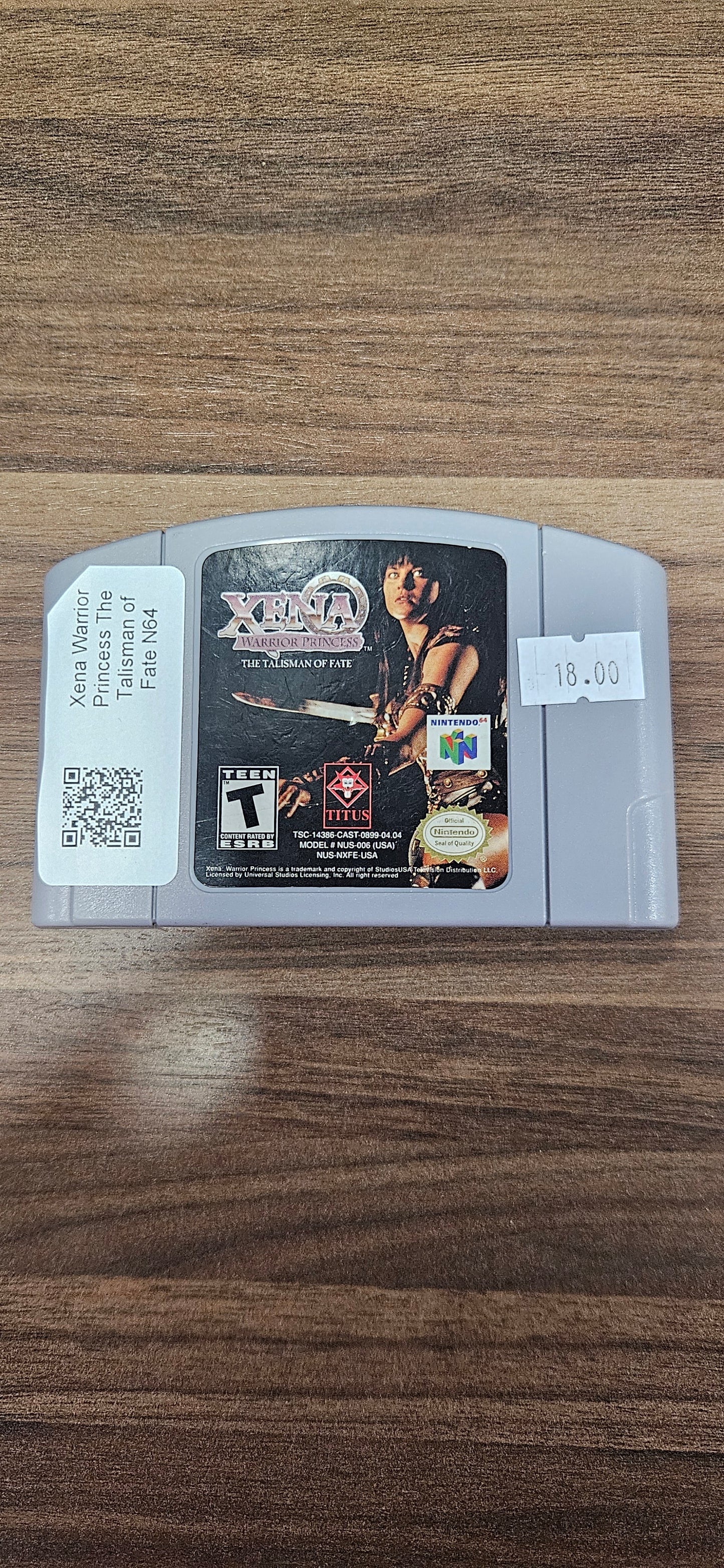 Xena Warrior Princess The Talisman of Fate N64