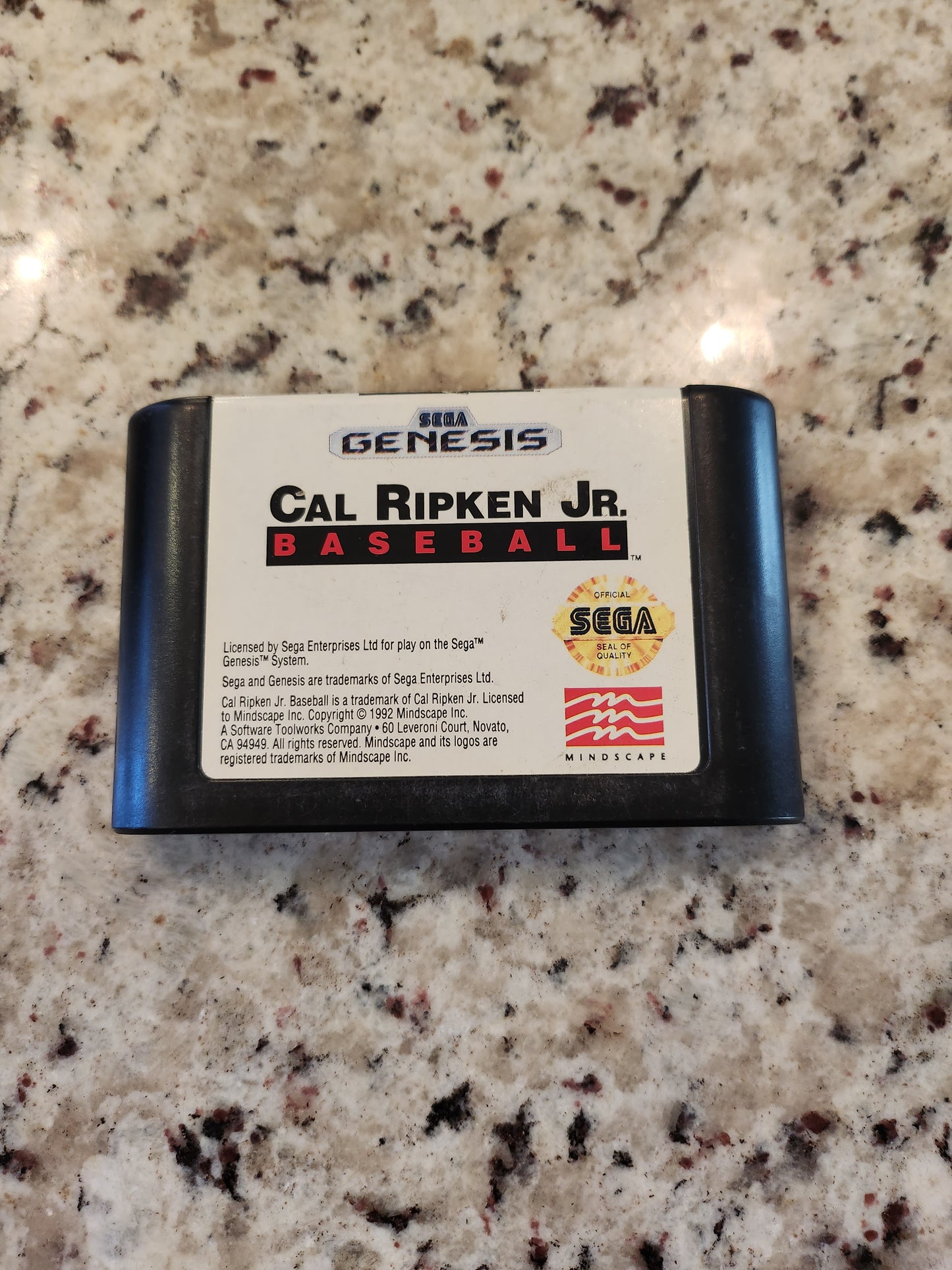 Cal ripken jr baseball genesis