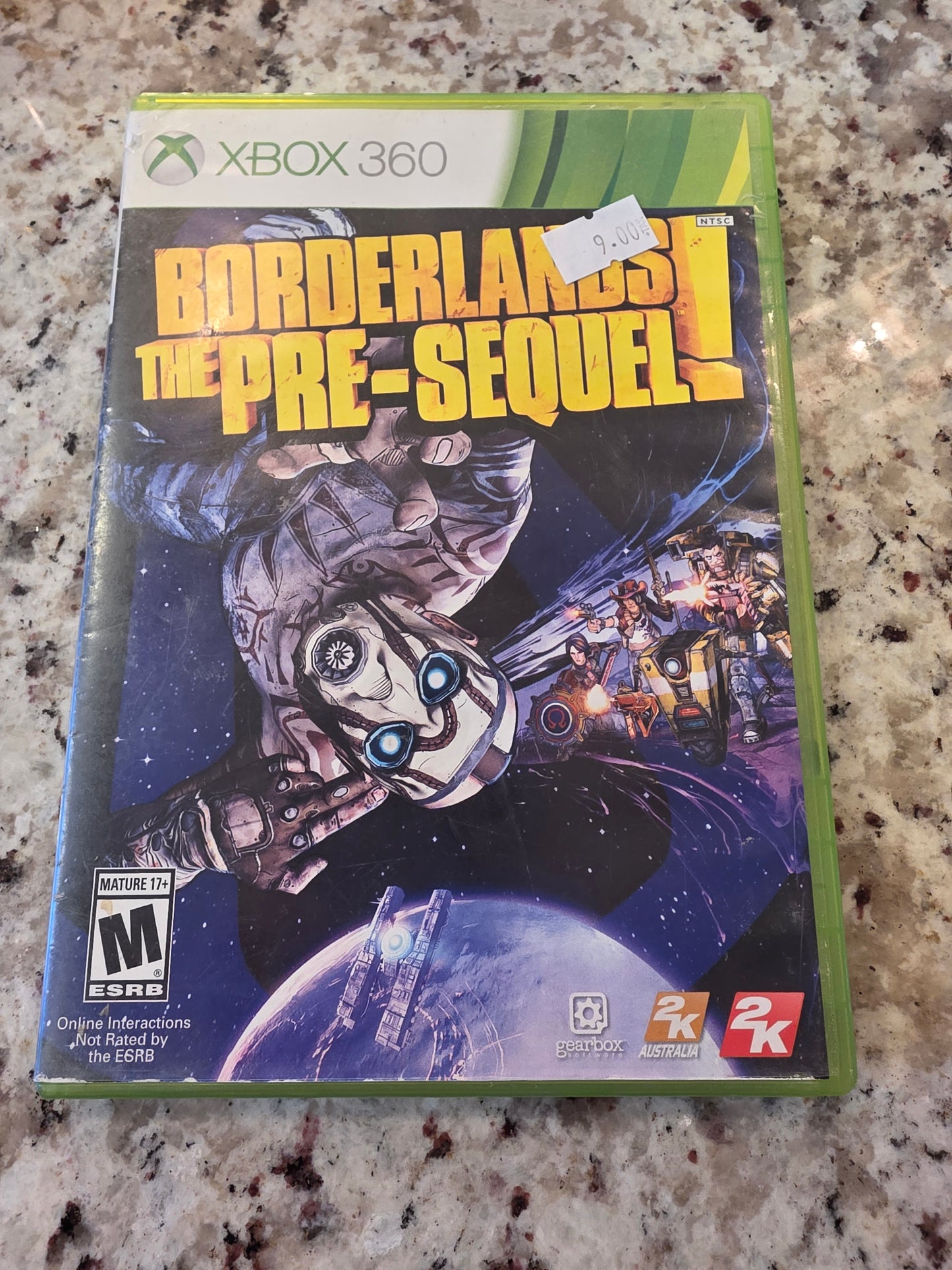 Borderlands the pre sequel xbox 360