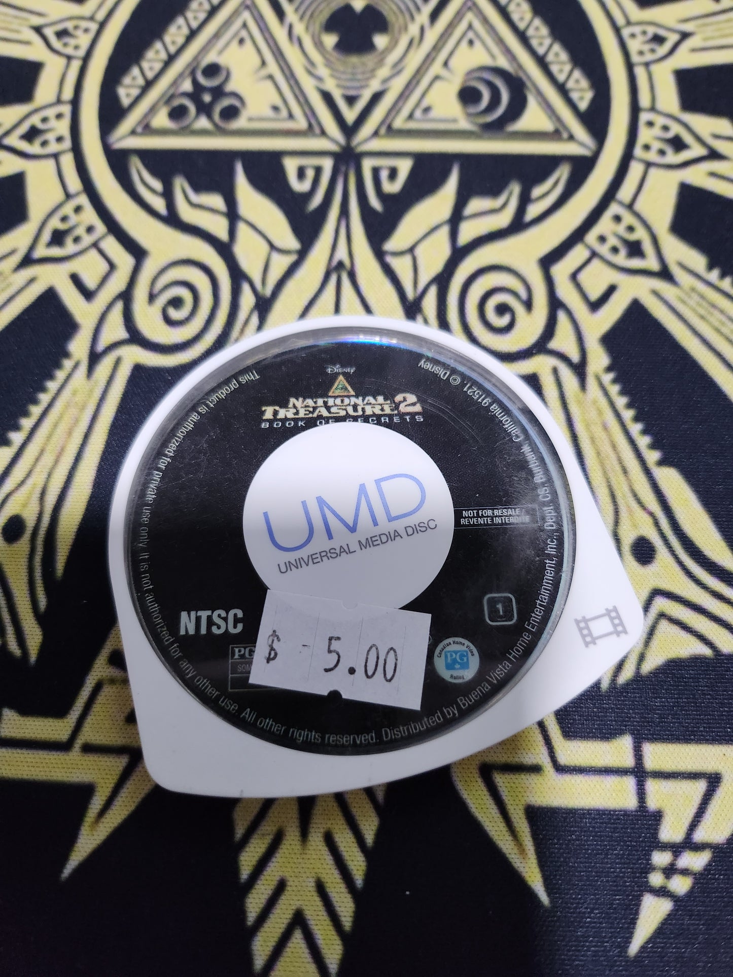 National treasure 2 book of secrets psp