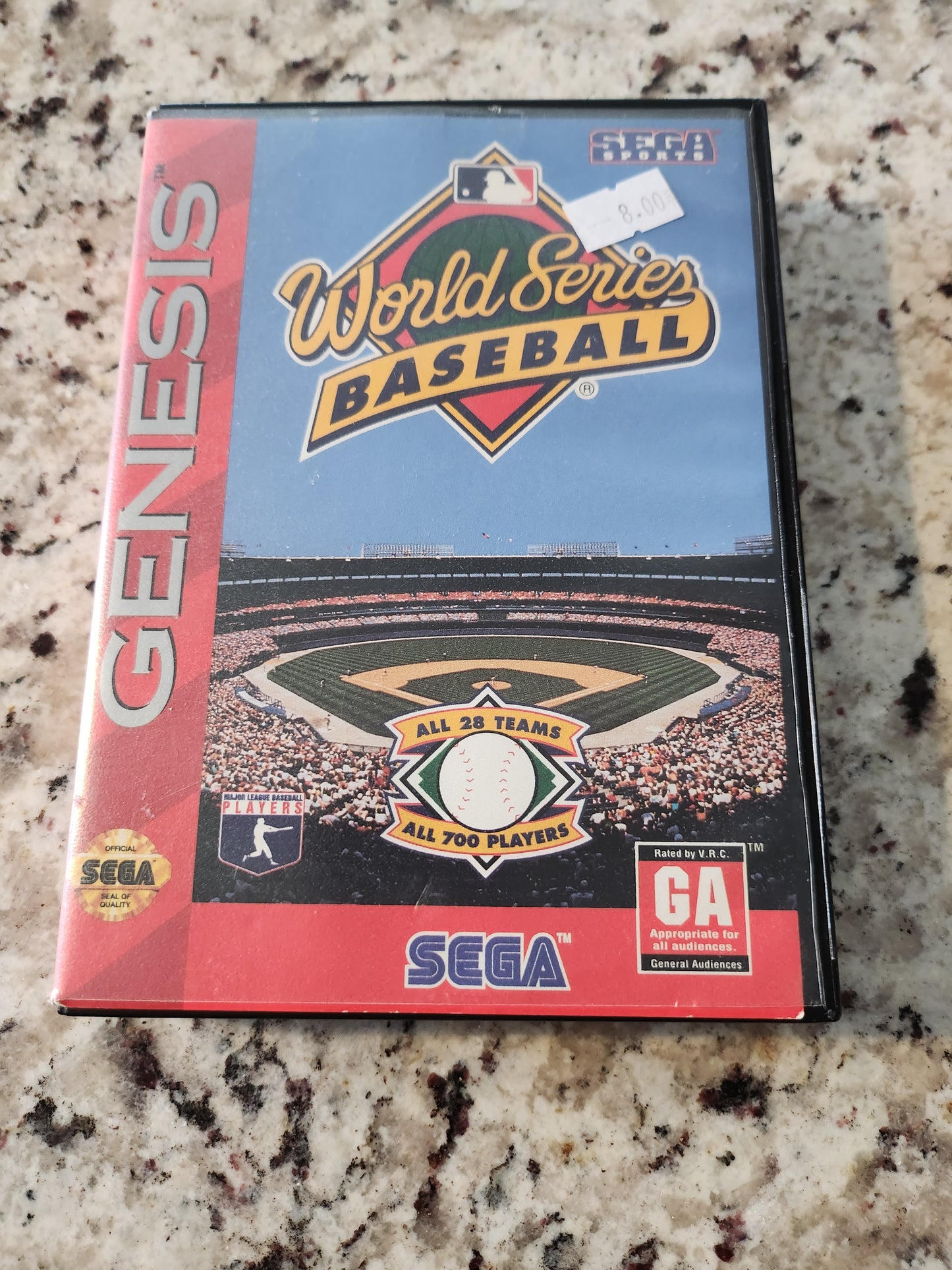 World series baseball genesis