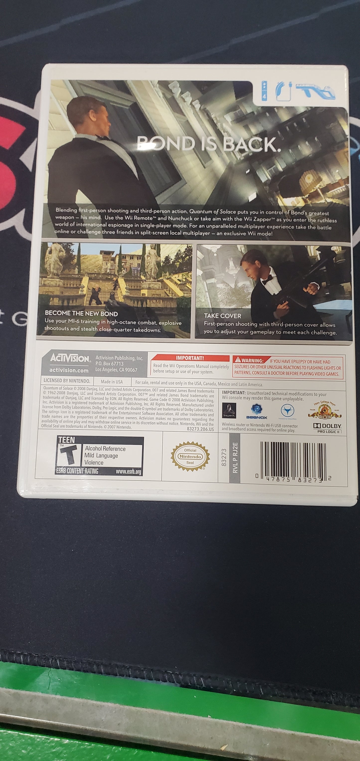 007 quantum of Solace