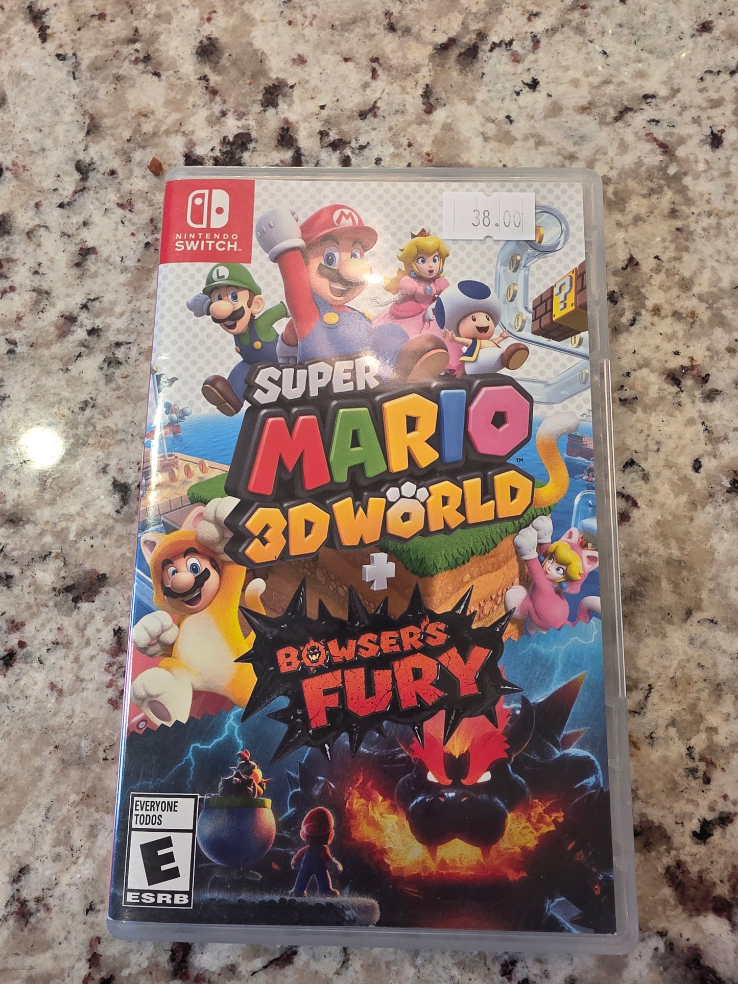 Super mario 3d world + browsers fury switch
