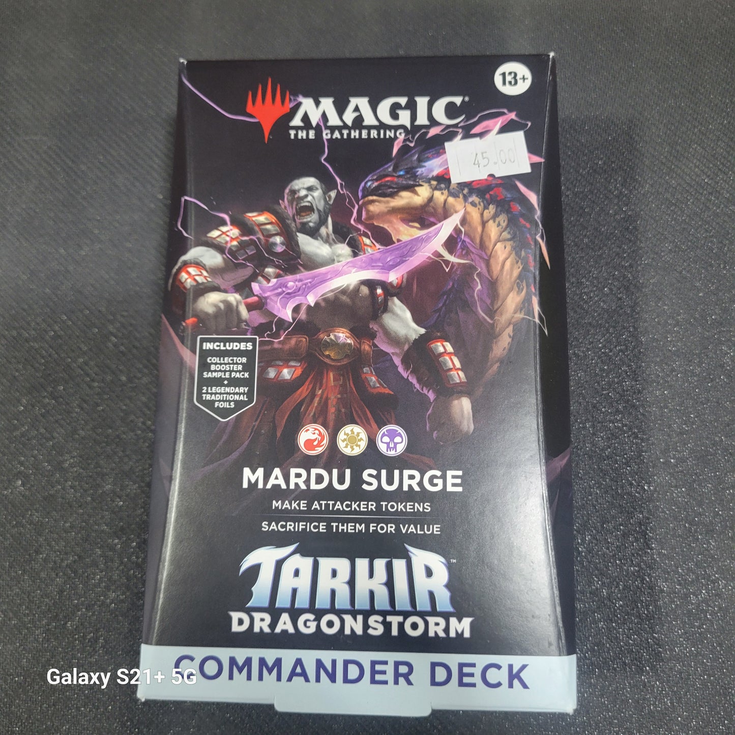 Magic the gathering Tarkin Dragonstorm Commander deck