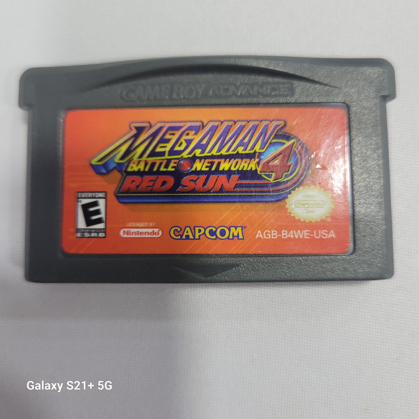 Megaman 4 Battle Network Red Sun GBA