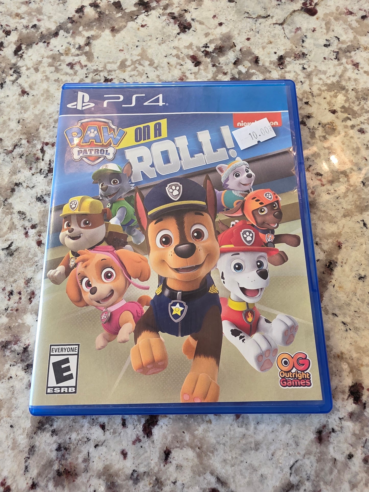 Paw patrol on a roll ps4