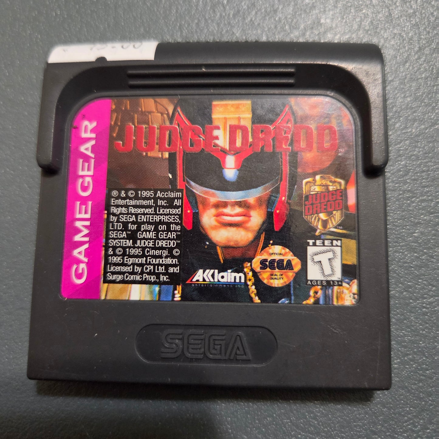 Judge Dredd Game Gear