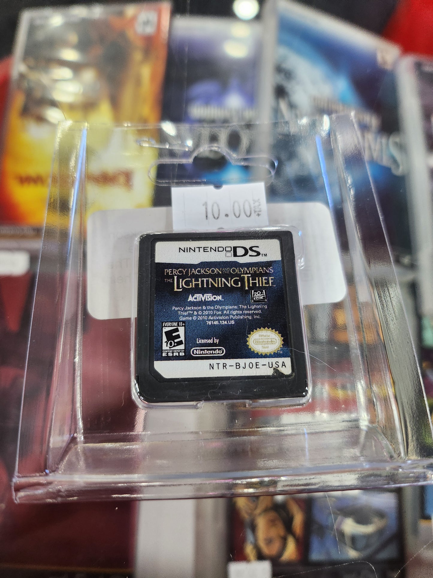 Percy jackson the lightning thief ds