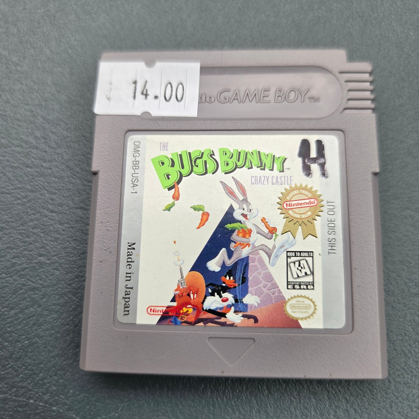 Bugs Bunny The Crazy castle players choice GB
