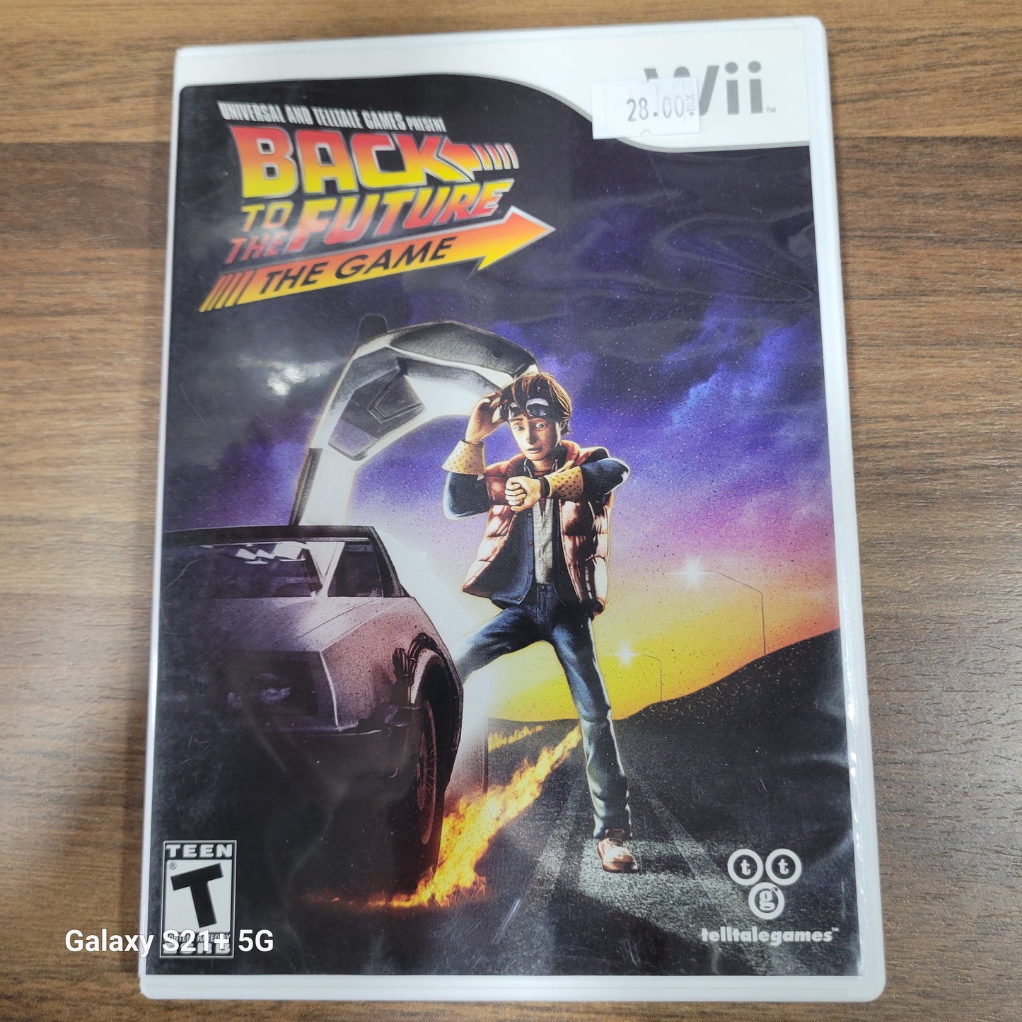 Back to the future The game