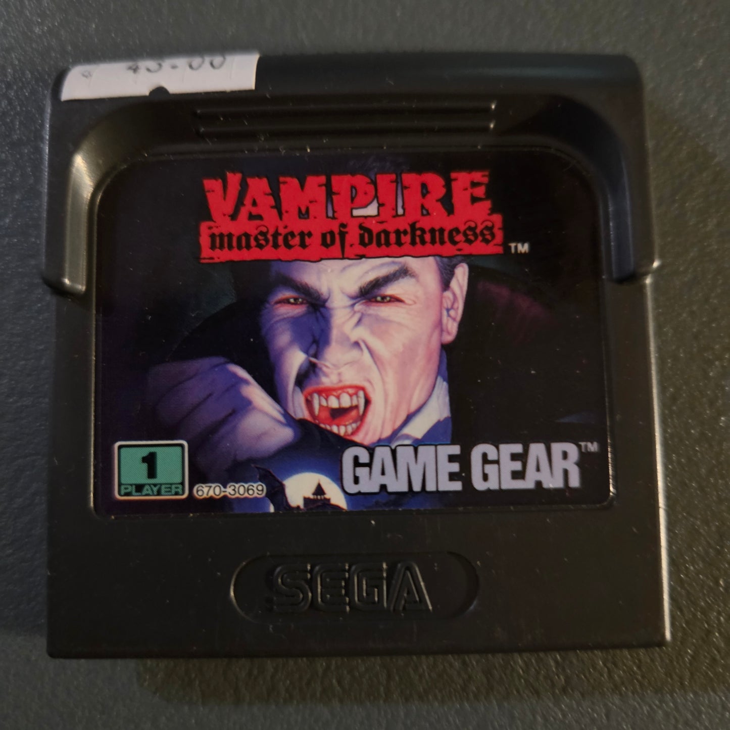 Vampire master of darkness Game Gear