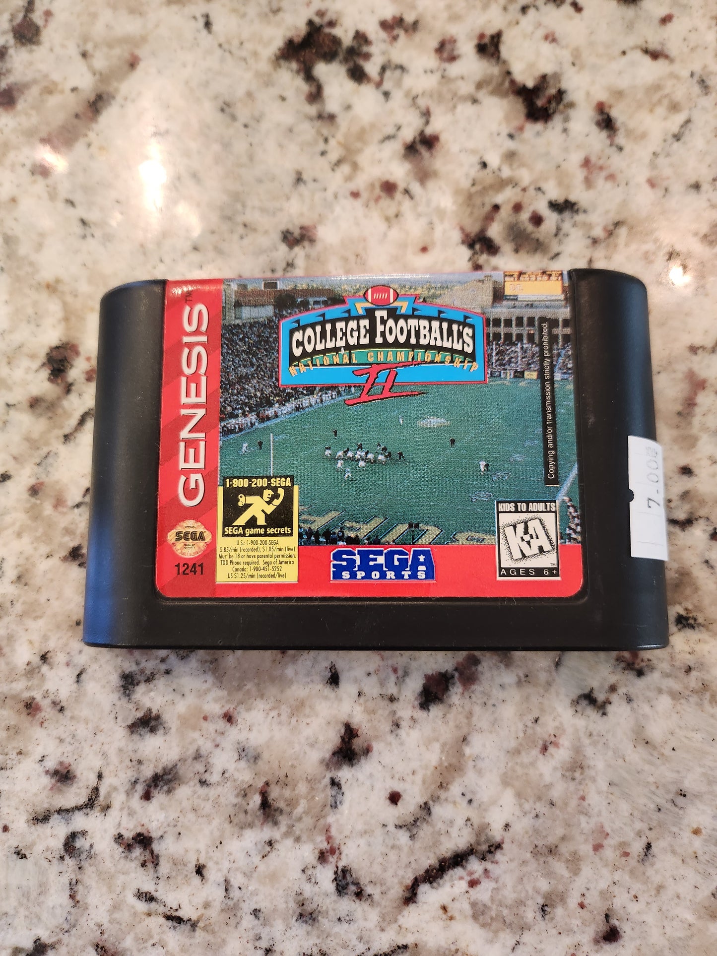 College footballs national challenge II genesis